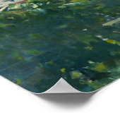 La Farge - het grote beeld van Amida Buddha in Ka. Poster (Hoek)