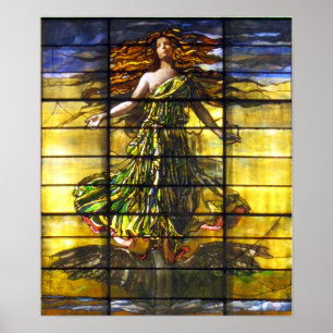 La Farge - Het Rad van Fortuin Poster