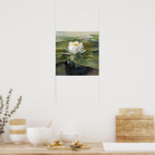 La Farge - Water Lily in Sunlight Poster (Keuken)