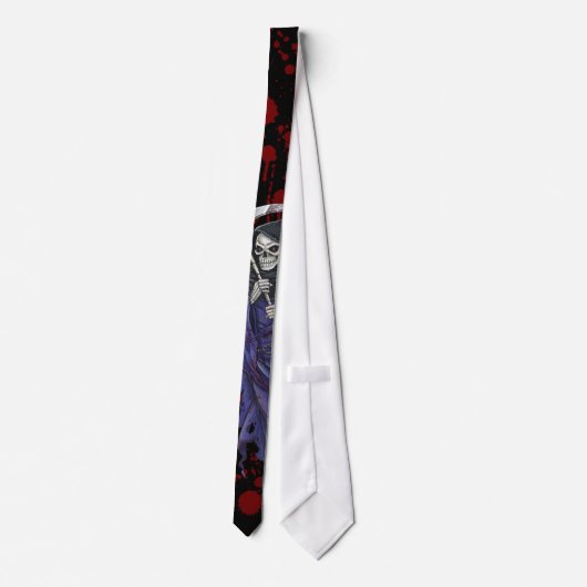 La Faucheuse Grim Reaper Stropdas (Achterkant)
