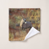 La faune africaine Oryx Antelope Dune Savannah (Gant de toilette)
