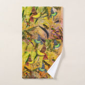 La faune des oiseaux naturels (Serviette à main)