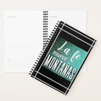 La Fe Mueve Montañas Planner