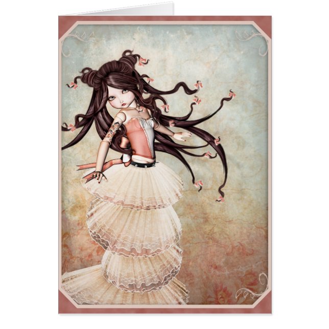 La fée coupe la queue le notcard (Devant)