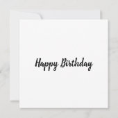 La Fée et la Firefly carte d'anniversaire (Dos)