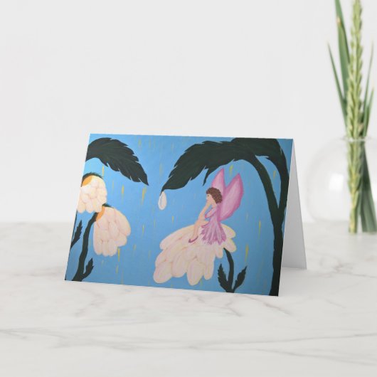 La fée souhaite la carte horizontale (Devant)