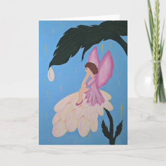 La fée souhaite la carte verticale (Devant)