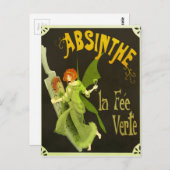 La Fee Verte Briefkaart (Voorkant / Achterkant)