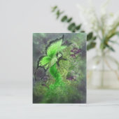 La Fée Verte Briefkaart - Absinthe Fairy (Staand voorkant)