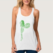 La Fee Verte scrollen Tanktop (Voorkant)