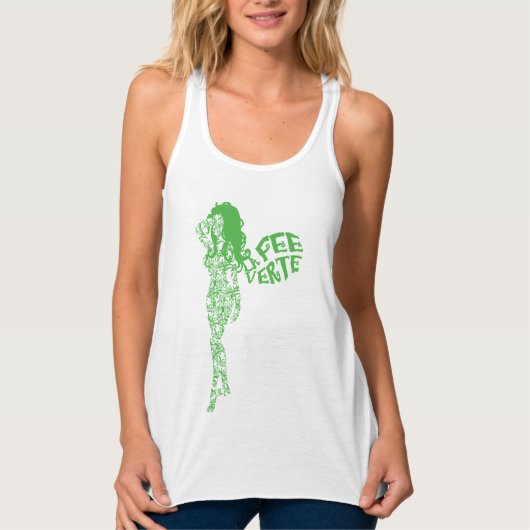 La Fee Verte scrollen Tanktop (Voorkant)
