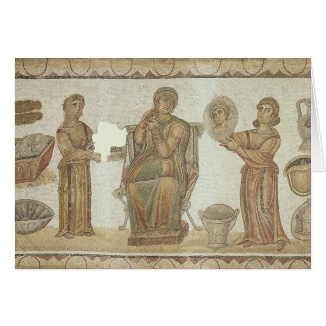 La femme de Sidi Ghrib à sa toilette (Devant horizontal)