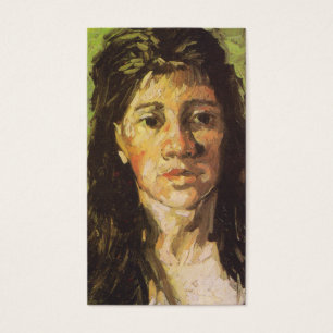 La femme de Van Gogh   avec ses cheveux desserrent