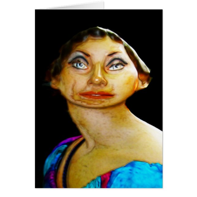 la femme étrange (Devant)