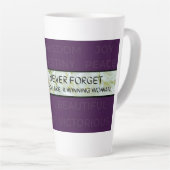 La femme gagnante Jumble Mug (Angle droit)