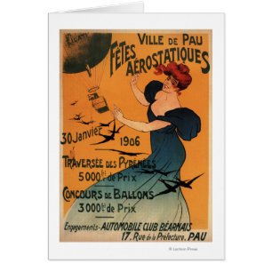 La femme Rouge-Dirigée attend l'affiche d'oiseaux