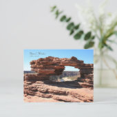 La fenêtre de la nature, Kalbarri - Carte postale (Debout devant)