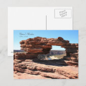 La fenêtre de la nature, Kalbarri - Carte postale (Devant / Derrière)