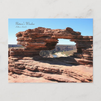 La fenêtre de la nature, Kalbarri - Carte postale