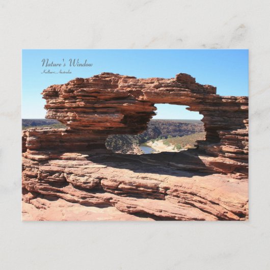 La fenêtre de la nature, Kalbarri - Carte postale (Devant)