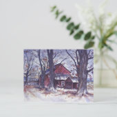 La ferme cachée - carte postale (Debout devant)