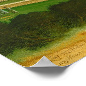 La ferme Cornell - Edward Hicks Affiche d'art (Coin)