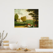 La ferme Cornell - Edward Hicks Affiche d'art (Cuisine)