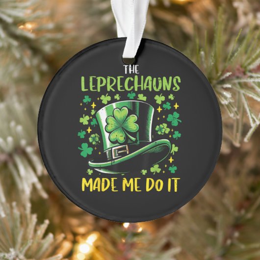 La fête de la Saint-Patrick Les lutins m'ont fait (Arbre)