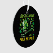 La fête de la Saint-Patrick Les lutins m'ont fait (devant)