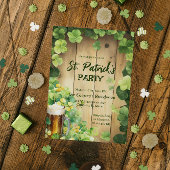 La Fête de la Saint-Patrick | Trèfle | Invitation