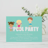 La fête des enfants| Invitation à la fête d'annive (Debout devant)