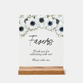 La Fête des mariées Florale Noir Blanc Privilégie (Recto)