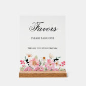 La Fête des mariées rose florale est privilégiée (Recto)