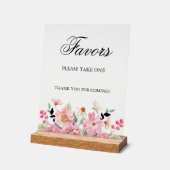 La Fête des mariées rose florale est privilégiée (Angle)