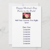 La fête des mères dans le parc ! Invitations à la (Dos)