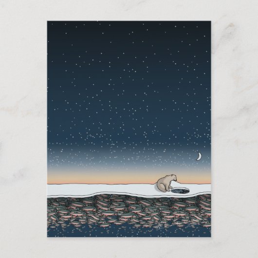 La fête des pêcheurs, carte postale (Devant)