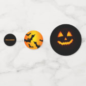 La fête d'Halloween Confetti (Devant)