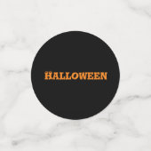 La fête d'Halloween Confetti (Petit recto)