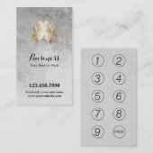 La fidélité carde le massage de méditation de yoga (Devant / Derrière)