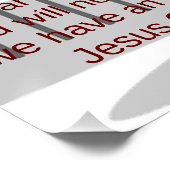 La fidélité de Dieu Poster (Coin)