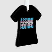 La fierté de transsexuel n'assument rien (devant)