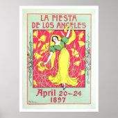 La Fiesta de LA 1897 Poster (Voorkant)