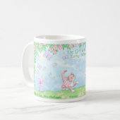 La fille avec les boutons drôles - tasse de fille (Devant gauche)