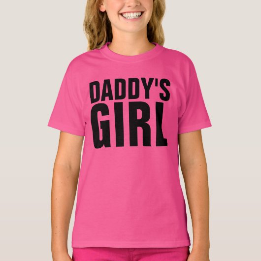 LA FILLE DE DADDY, T-shirts FILLES (Devant)