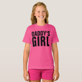 LA FILLE DE DADDY, T-shirts FILLES (Devant entier)