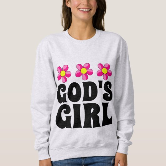 LA FILLE DE DIEU T-SHIRTS CHRÉTIENS (Devant)