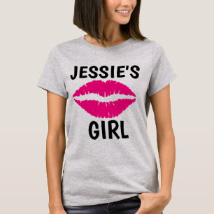 LA FILLE DE JESSIE VINTAGE DES T-SHIRTS KISS DES A