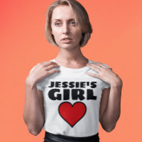 LA FILLE DE JESSIE VINTAGE T-SHIRTS DES ANNÉES 198