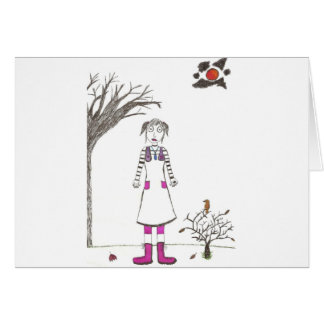 La fille déplaisante de clown