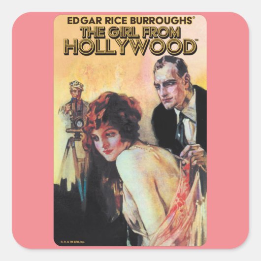 La fille des Stickers Hollywoodiens (Devant)